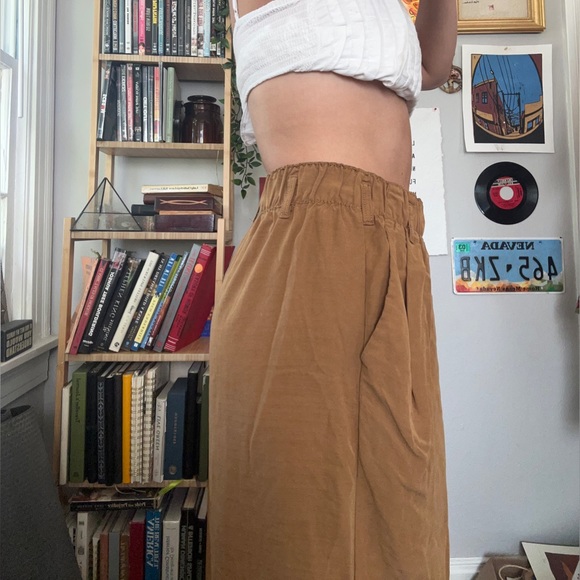 Free People Nothin’ To Say Pleated Trousers - Picture 4 of 6